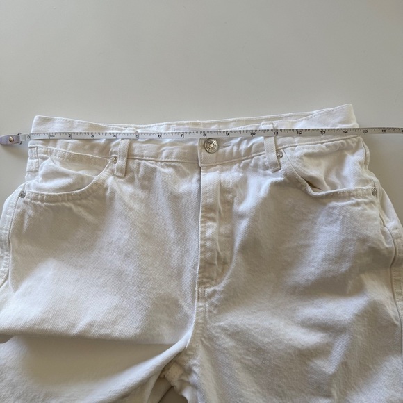 Mango-White Straight Leg Fringe Denim-Icon-Boho-Bohemian-Festival-Summer-6 - Picture 14 of 14